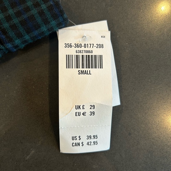 Hollister Plaid Pant - Picture 2 of 2